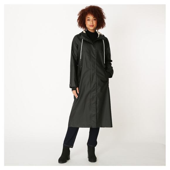 Mernini The Raincoat in Black Sz L - Picture 1 of 5